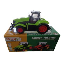 Rechargeable Remote Control Tractor Toy for Kids | RC Farming Vehicle with Controller & USB Cable